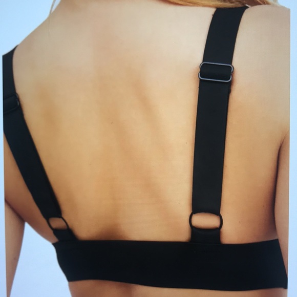 Free People Erin Scuba Bralette Black - Picture 2 of 2